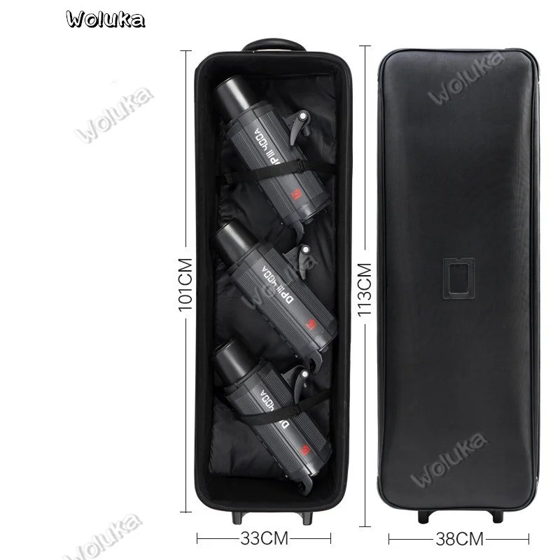 Сумка роликовая для фотостудии Жесткий Чехол на светодиодный Чо со