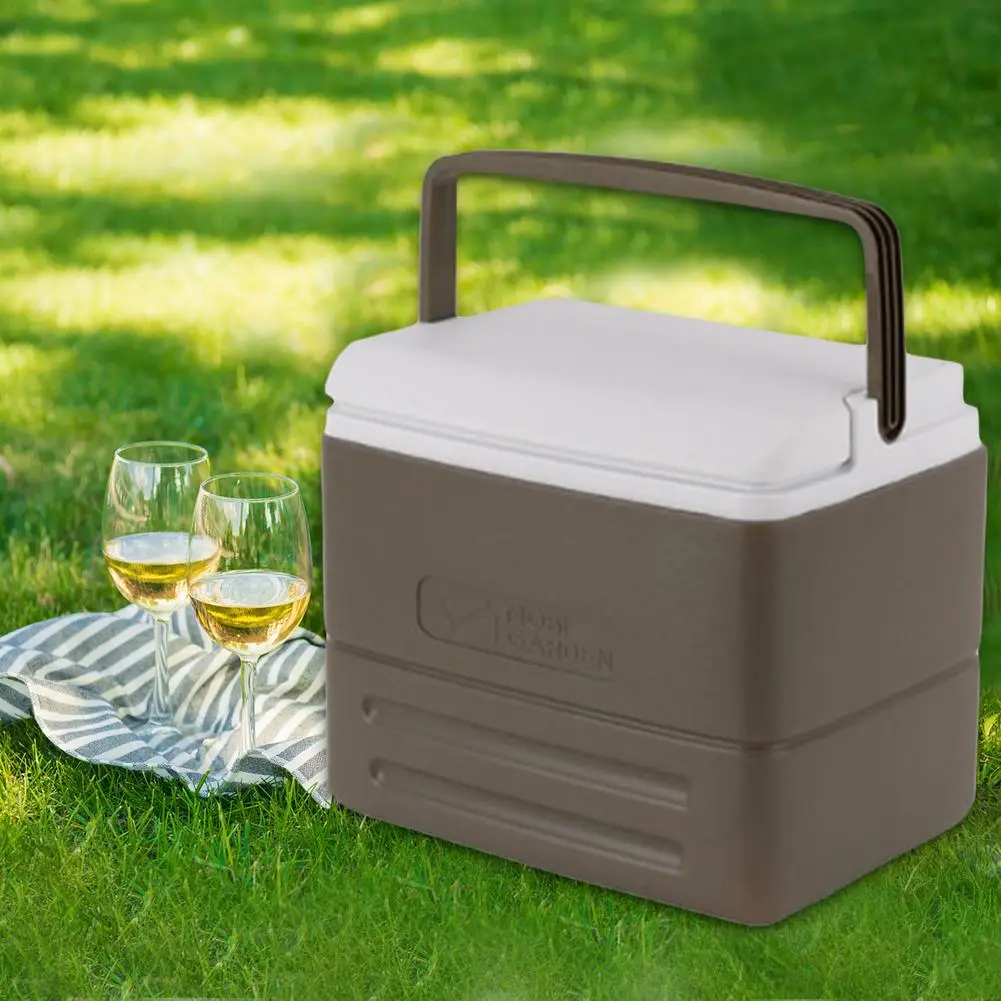 

8.5L Portable Cooler Home Travel Car Beverage Food Cool Storage Bag Outdoor Picnic Camping Lunch Bag Car Cold Fishing Cooler Box