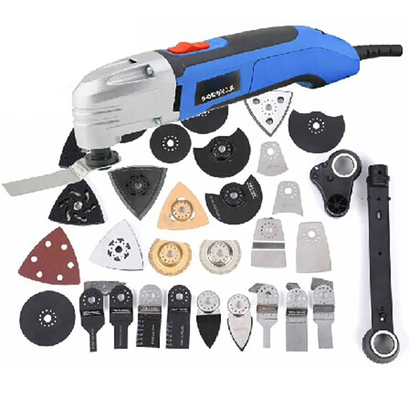 Вырезать все в комплекте! Многофункциональная мощная ручная осциллирующая пила