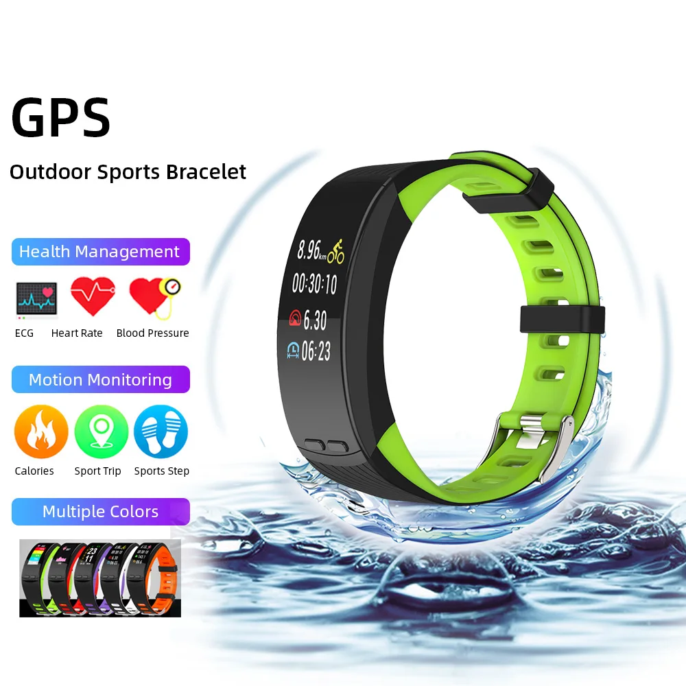 GPS Смарт Браслет часы Спорт 2020 Мужчины Женщины высота давление воздуха калорий