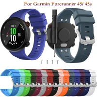 silicone for garmin forerunner 45s replacement bracelet watchband for garmin forerunner 45 smart watch for garmin swim 2 correa
