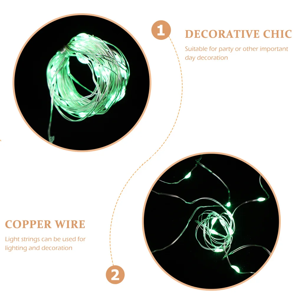 

6Pcs LED Diving Light Submersible String Lights Waterproof Button Battery Light