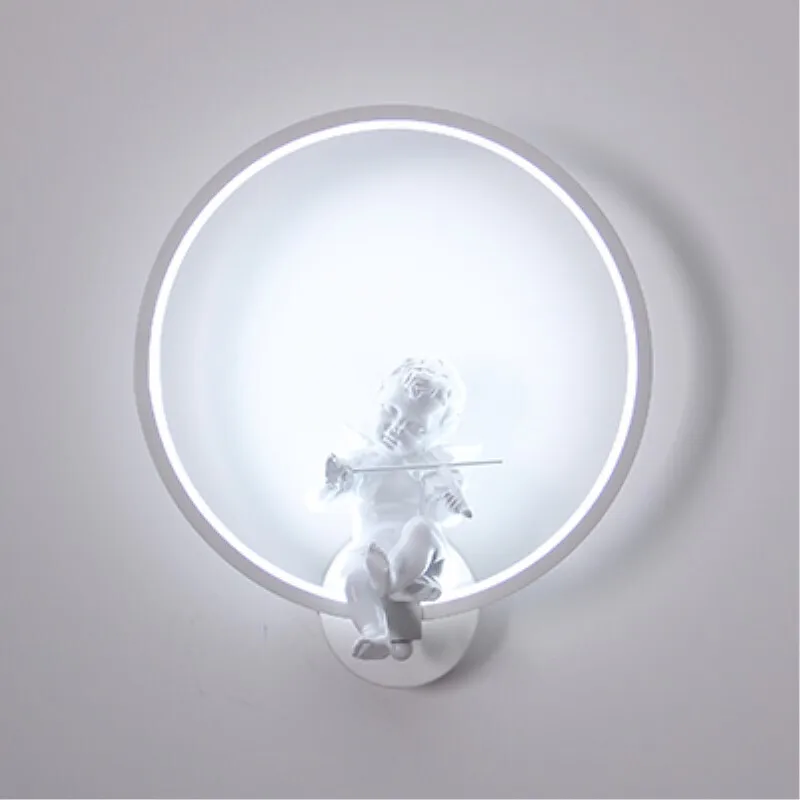 AC85 265V современный черный белый цвет светодиодный настенные светильники Птица