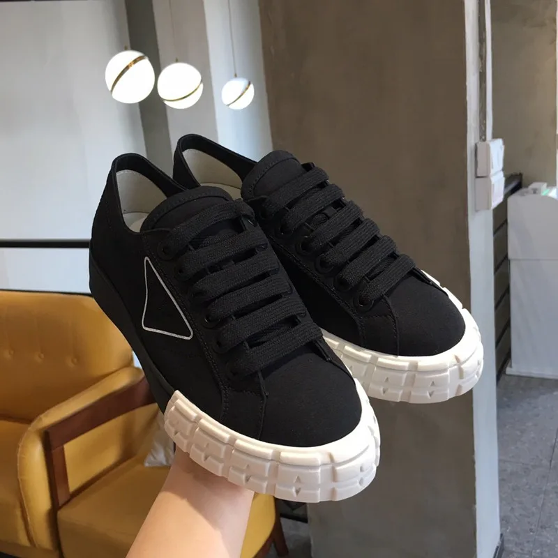 

Canvas Sneakers Women Zapatos De Mujer Chunky Bottom Mixed Colors Woman Platform Donna Casual Espadrilles Flats Shoes Trainers