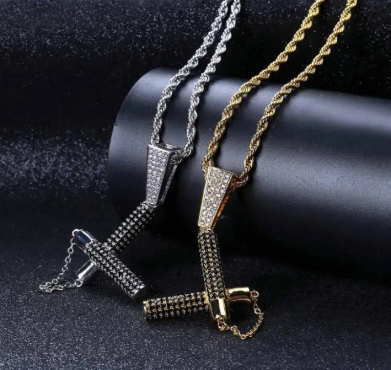 Мужская подвеска в стиле хип хоп с инкрустацией кобры|Подвески| |