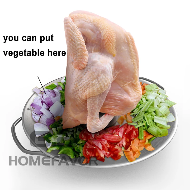 Жаровня для барбекю пива вина курицы нержавеющая сталь овощей закусок