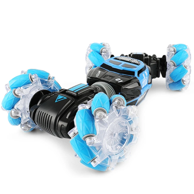 

Remote Control Stunt Car Gesture Induction Twisting Off-Road Vehicle Light Music Drift Side Driving RC Toy Gift