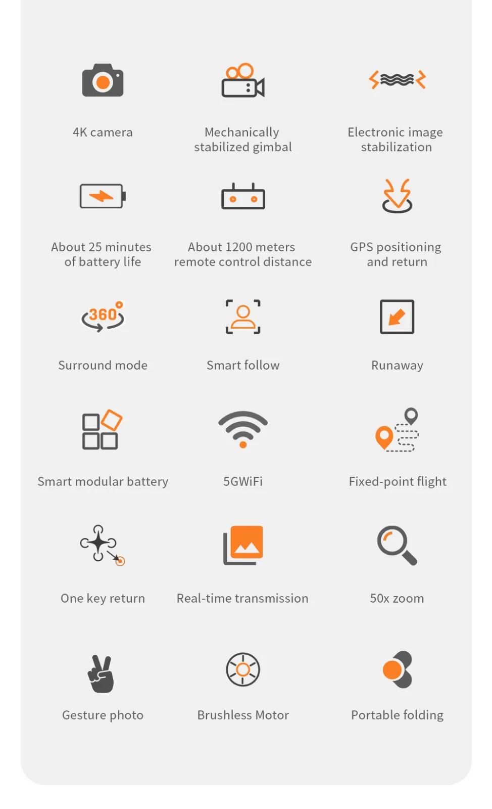 

KF102 Drone GPS 4K Gimbal HD Focal length Camera WiFi FPV Professional Optical Flow Positioning Brushless Foldable RC Quadcopter