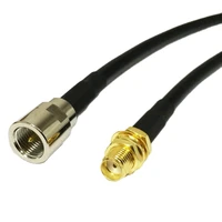 1pc new sma female jack to fme male plug connector rg58 coaxial cable 50cm100cm adapter