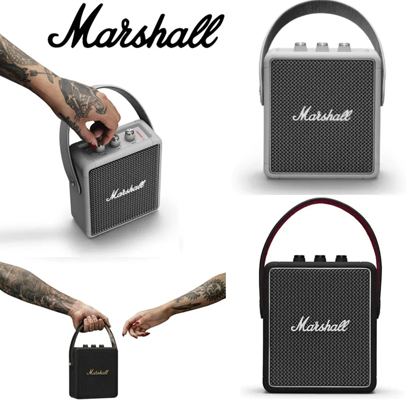 Оригинальный Портативный IPX4 водонепроницаемый динамик Marshall Stockwell II беспроводной