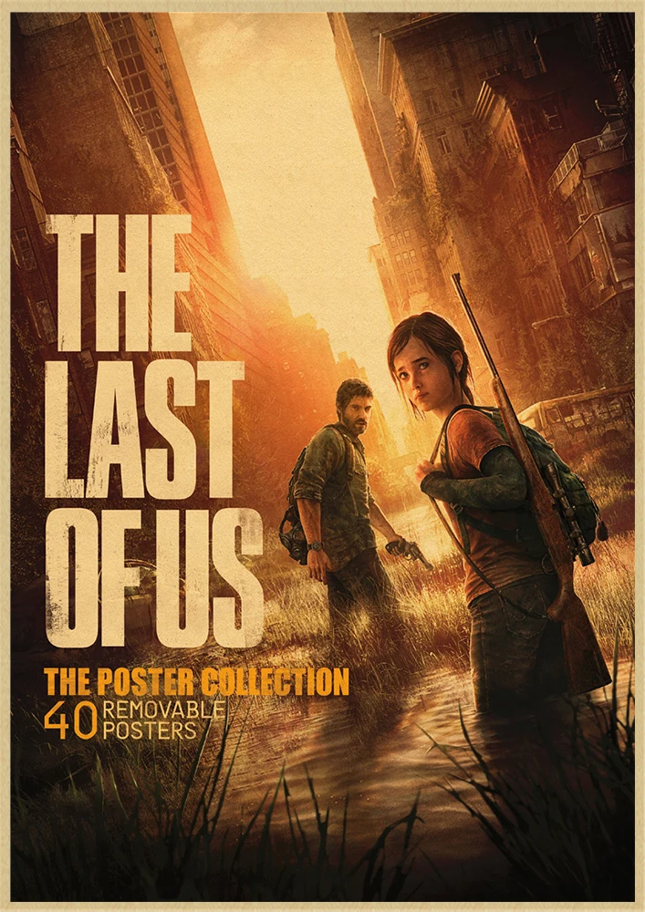 Плакат The Last Of Us постер для ТВ-игр HD-постер украшения картины | Дом и сад