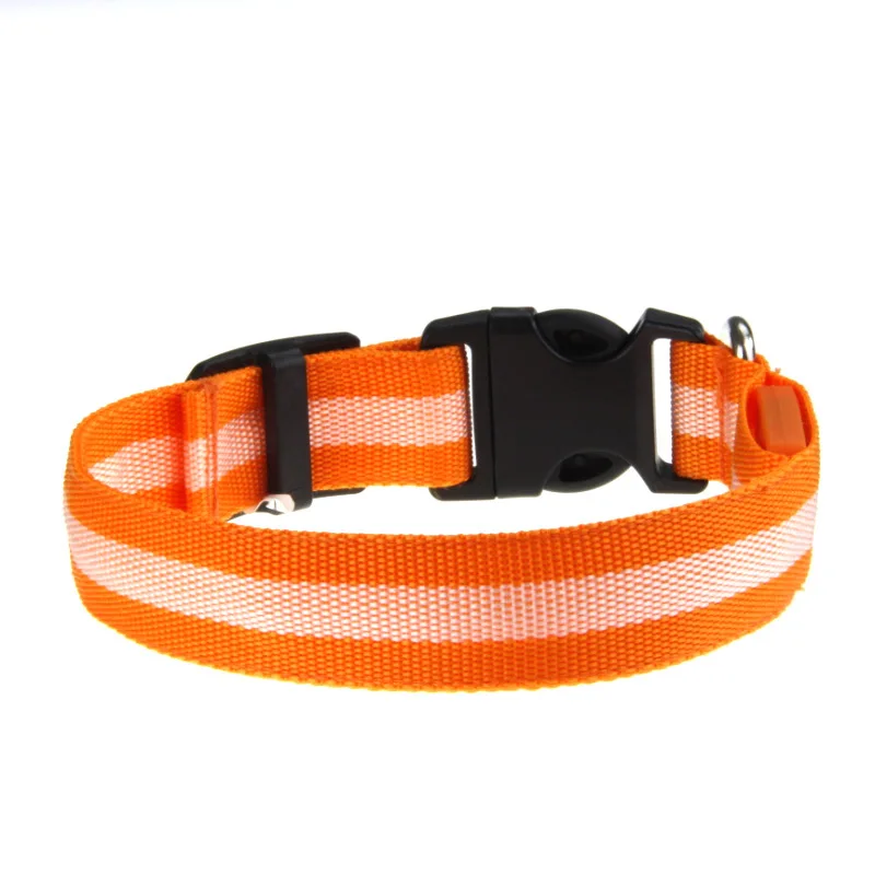 Бесплатная доставка товары для домашних животных ошейник с лампочками больших и