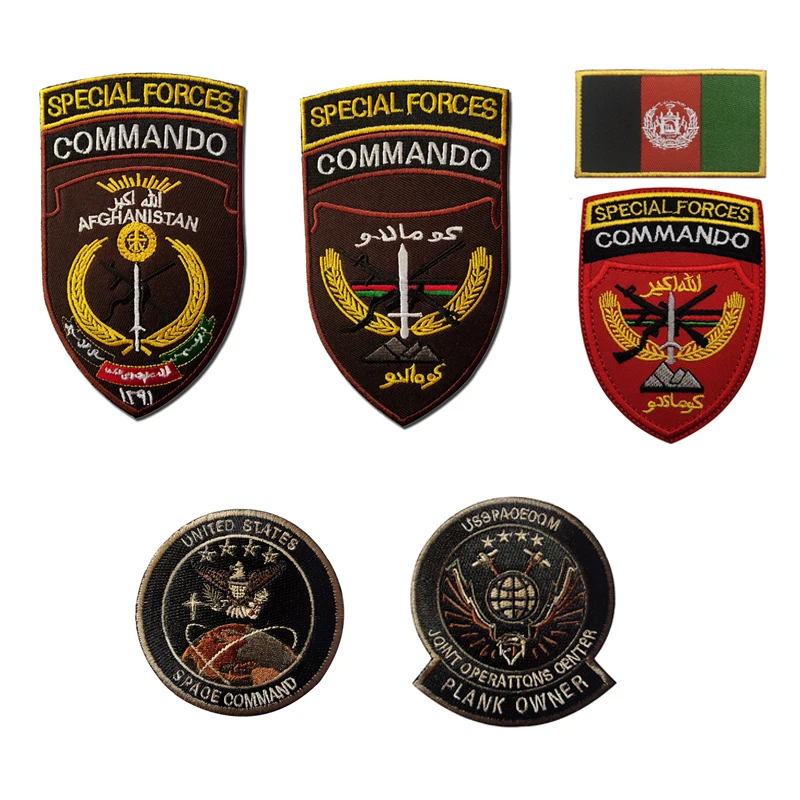 США спецназ коммандос вышивка эмблема Tab заплата военный значок аппликация для