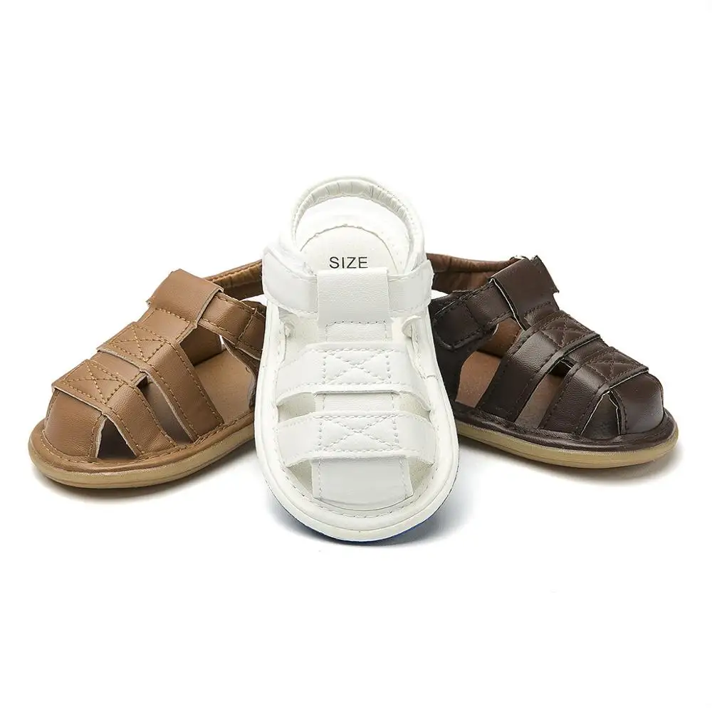 2019 Детские Уютные мокасины детские летние модные сандалии для мальчиков 3 цвета