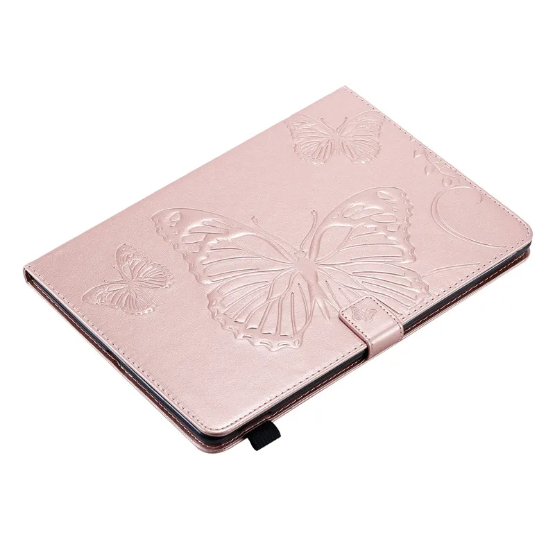 

Wekays For Coque iPad 10.2" 2019 Cartoon Butterfly Leather Case For iPad 10.2 7th Generation 2019 A2200 A2198 A2232 Cover Cases