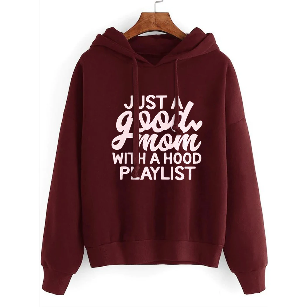 

2020 Autumn Women Fashion Long Sleeve Hoodie Casual Loose Letter Print Hoodie Ladies Hooded Top for Shopping Daily Wear