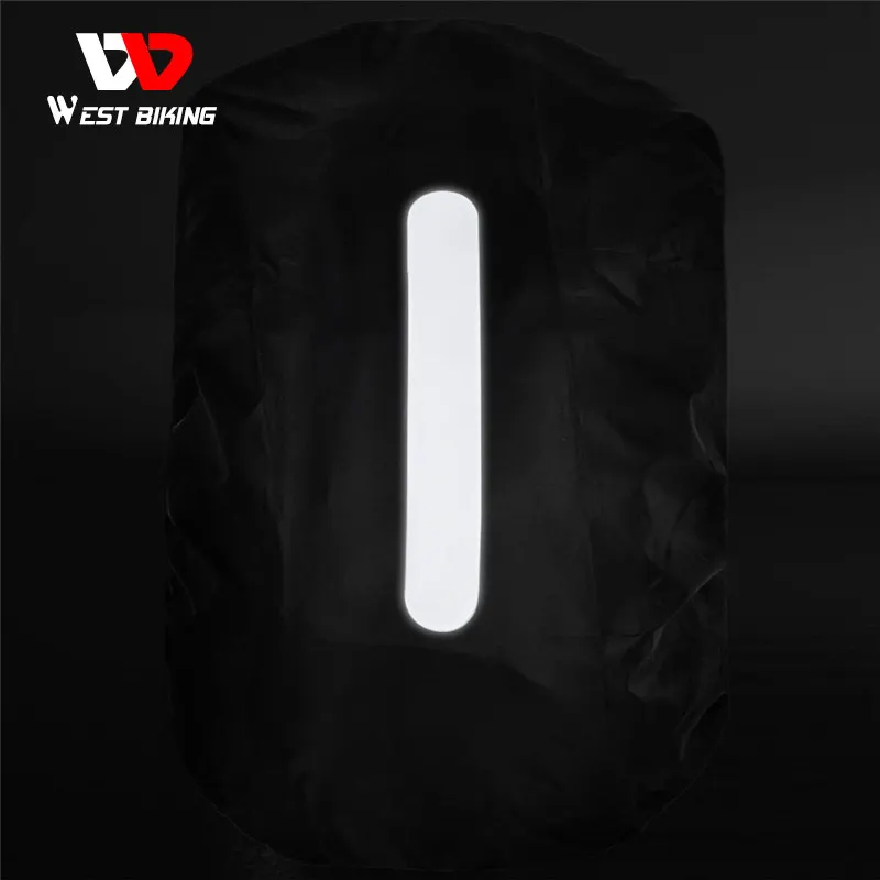WEST BIKING Водонепроницаемая велосипедная сумка дождевик отражающий наплечный