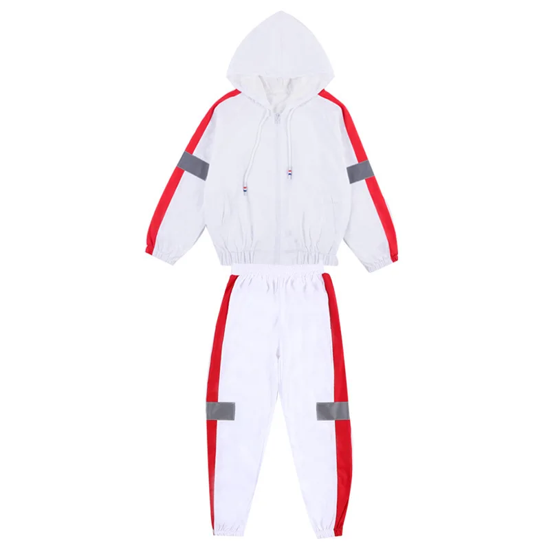 Крутая одежда для больших девочек пальто на молнии ночной яркий черный комплект