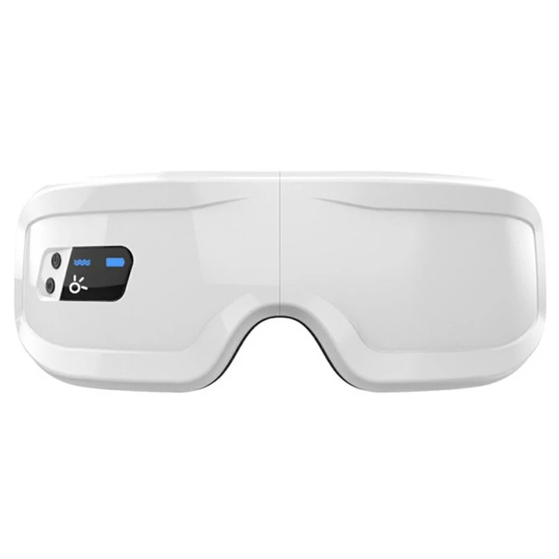 

Eye Massager 4D Smart Airbag Vibration Eye Care Instrument Hot Compress Bluetooth Eye Massage Glasses Fatigue Pouch & Wrinkle