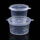 50 шт., пластиковые контейнеры для соуса, 27 мл