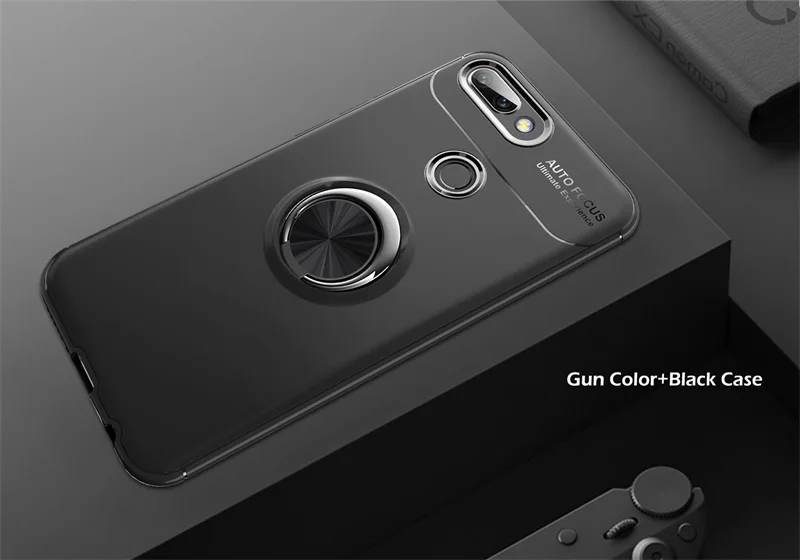 Black Умный чехол huawei P для huawei P, роскошный Ультратонкий чехол для задней панели телефона, полный защитный чехол для huawei P, умный чехол - Цвет: Black