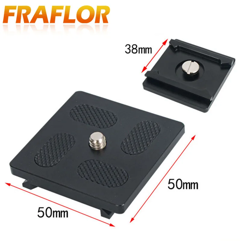 360 градусов вращающаяся панорамная шаровая Головка с быстроразъемной пластиной