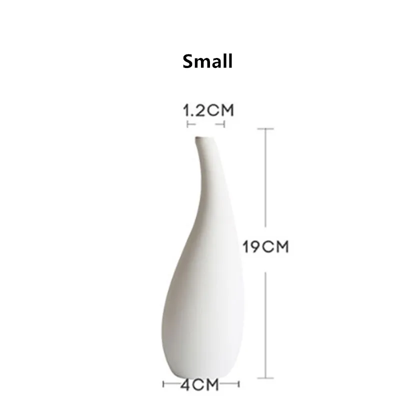 

Ceramic Flower Vase Modern Home Decoration Ceramic Flower Pot Flower Nordic Ornament Home Decor Living Room Decor
