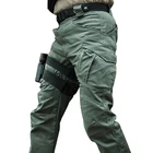 Брюки-карго мужские армейские, тактические штаны в стиле милитари, спецназ, водонепроницаемые износостойкие, для походов и охоты