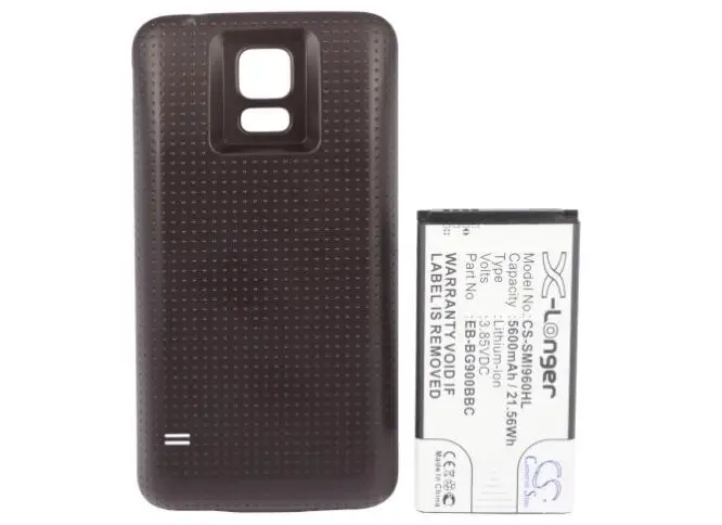 Кэмерон китайско 5600 мАч батарея для SAMSUNG Galaxy S5 LTE GT-I9600 I9602 I9700 SM-G900 G9006V G9008V G9009D G900A G900F