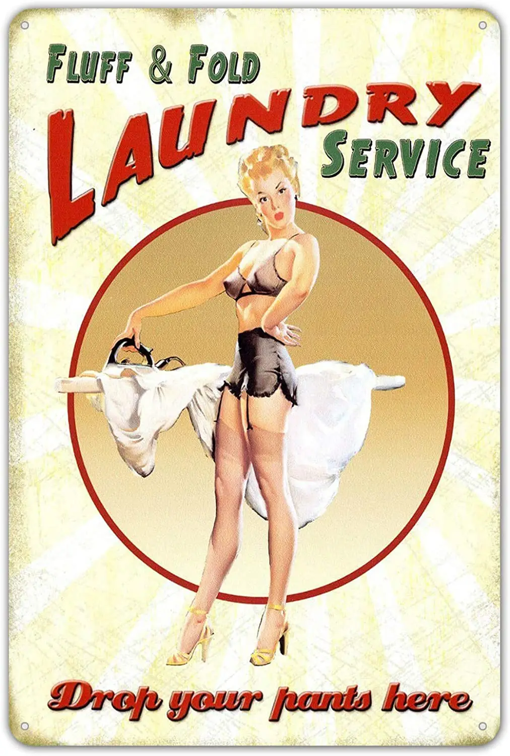 Sarcarse отправьте свои брюки здесь, услуги прачечной, металлический жестяной знак, плакаты, Настенный декор, 8x12 дюймов, украшение для фермерской комнаты