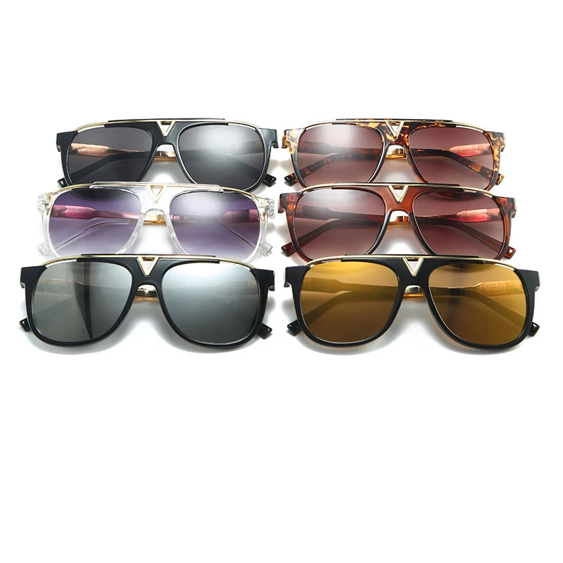 

Mirror Sun Glasses For Men 2020 Pilot Brand Designer Sunglasses Male