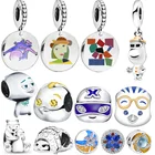 Женский браслет из серебра 925 пробы с бусинами в виде кокосовой пальмы