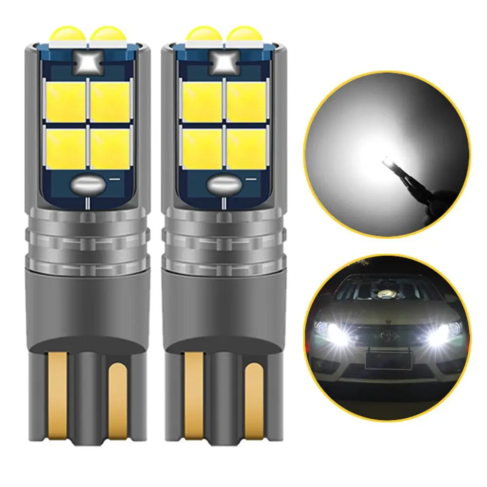 2 шт. Автомобильные светодиодные лампы Canbus T10 W5W для Ford Focus 3 Fiesta Fusion Ranger Kuga S Max MK3 MK2 MK5