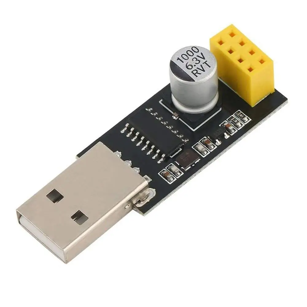 ESP-01 адаптер для программатора ESP-01S UART ESP8266 CH340G USB в последовательный беспроводной