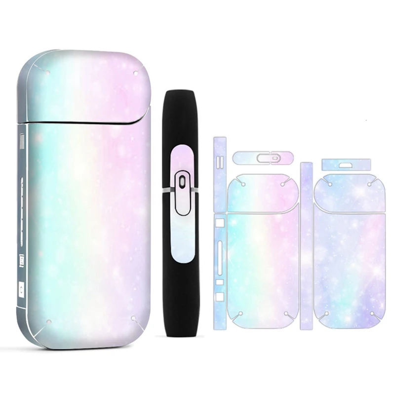 

Universal Fashion PVC Bumpy Printing Sticker Anti-dust Decorative Protive Film Skin For IQOS 2.4plus