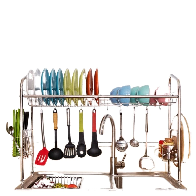 De Mutfak Malzemeleri Refrigerator Organizer Cosina Cosinha Stainless Steel Organizador Cuisine Cocina Cozinha Kitchen Rack | Дом и сад