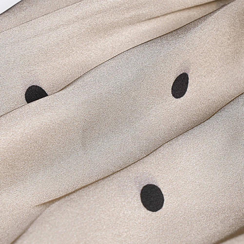 2020 Модная Летняя Сексуальная Блузка в горошек с открытыми плечами прозрачный