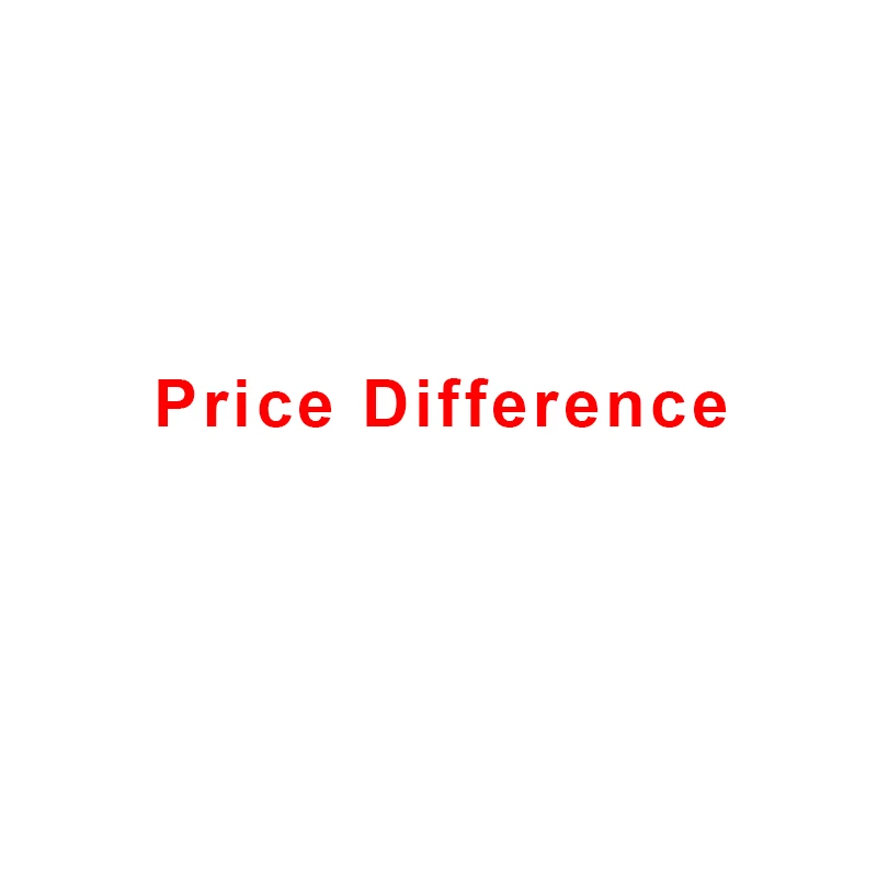

Price difference