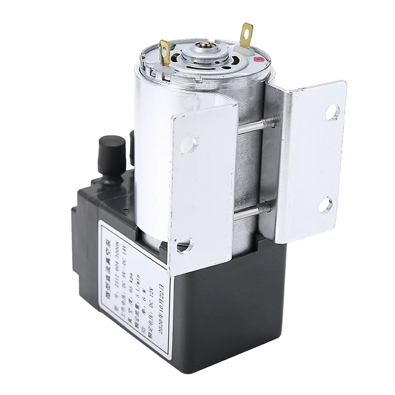 

1Pcs Electric Mini Vacuum Air Pump 5L/min DC 12V High Pressure Suction Diaphragm Micro Pumps with Holder