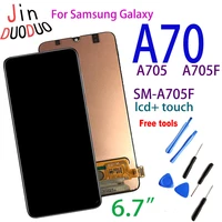 6 7%e2%80%9d hight quality for samsung galaxy a70 lcd display touch screen assembly for samsung a705 a705f sm a705f lcd replacement