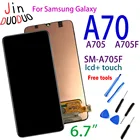 Высококачественный ЖК-дисплей 6,7 дюйма для Samsung Galaxy A70, сенсорный экран в сборе для Samsung A705 A705F, детали для замены ЖК-дисплея