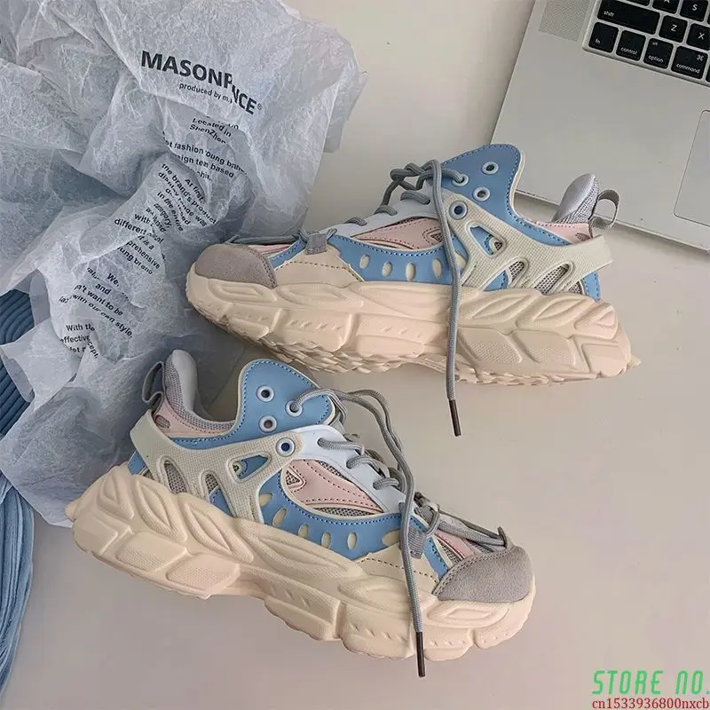 

Модные женские повседневные кроссовки 2021, обувь на платформе для девочек, красивые женские кроссовки, женская спортивная обувь, женская обу...