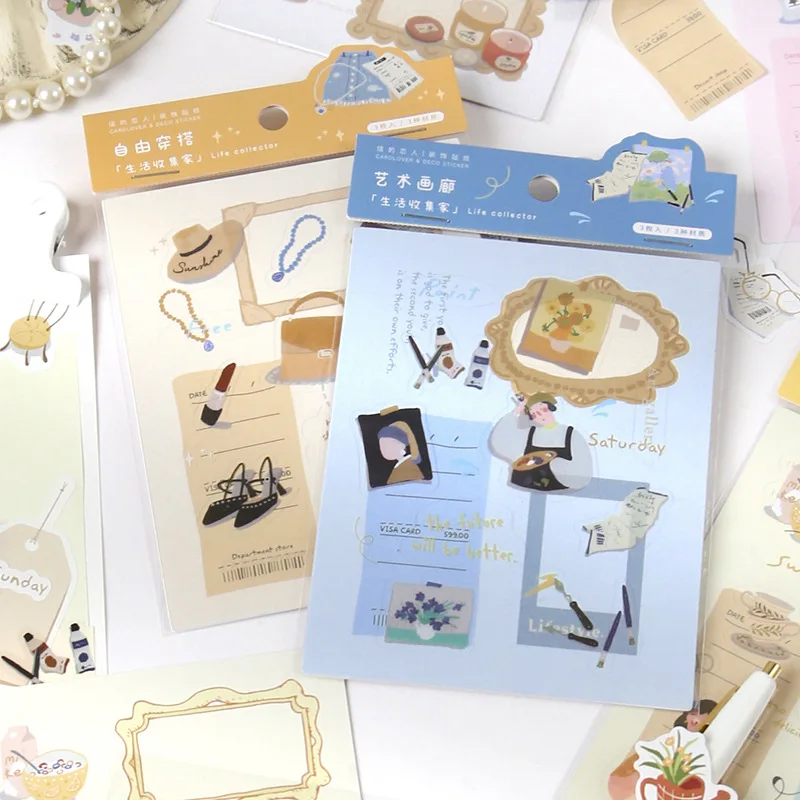 

1 компл./лот Kawaii канцелярские наклейки жизнь коллектор дневник планировщик декоративные Мобильный наклейки Скрапбукинг ручные поделки нак...