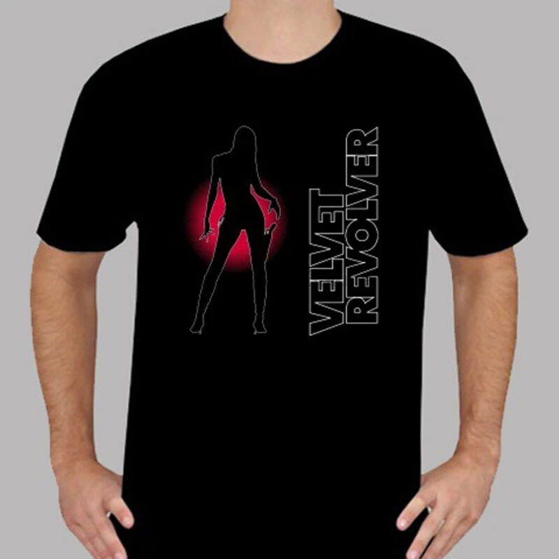 Новый бархатный револьвер Contraband рок группа Slash Мужская Черная Футболка размер S