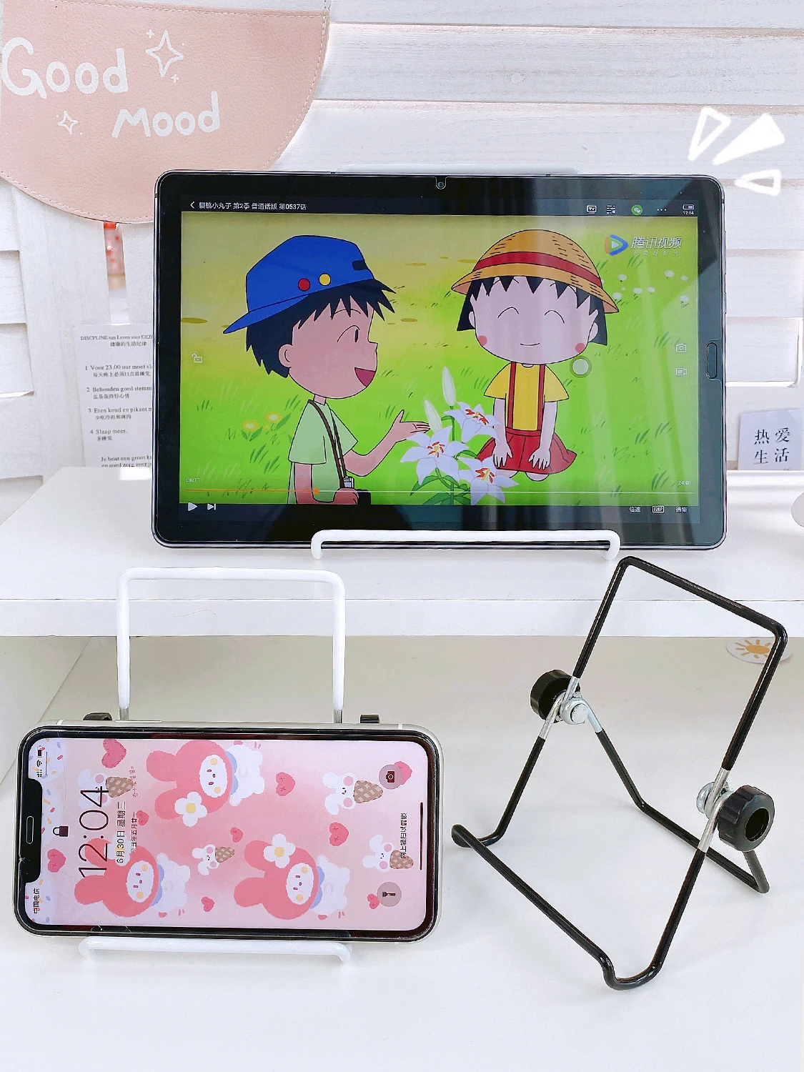 

Простой складной планшетофон для iPad, планшетный компьютер, ленивый Железный Многофункциональный портативный Настольный держатель для тел...