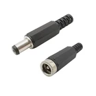 510 пар 5,5x2,1 мм Штекерный гнездовой разъем питания постоянного тока 5,5*2,1 мм адаптеры постоянного тока для проекта сделай сам