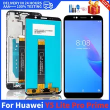 5.45 100%Test For Huawei Y5 2018 Y5 Lite  Pro Prime LCD Display Touch Screen Assembly With Frame Mobile Phone Parts