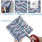 Самоклеящаяся наклейка, настенная бумага для плитки, корки и палочки, для кухни, ванной, мозаика, настенная наклейка, Виниловая наклейка, бумага