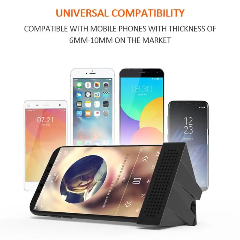 

New Arrival Phone Amplifier Audio Holder Lightweight Space-saving Easy Operation Portable Bracket Mobile Phone Accessories
