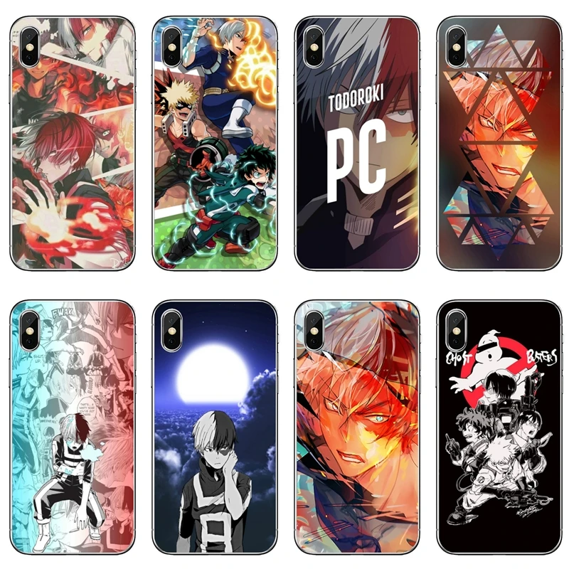 Прозрачный телефонный чехол My Hero Academia Todoroki для Huawei P30 P20 pro P10 P9 P8 Lite Nova 3i G8 P Smart Plus 2018